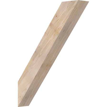 Ekena Millwork 5 1/2"W x 28"D x 36"H Traditional Smooth Knee Brace, Douglas Fir BRC06X28X36TRA00SDF